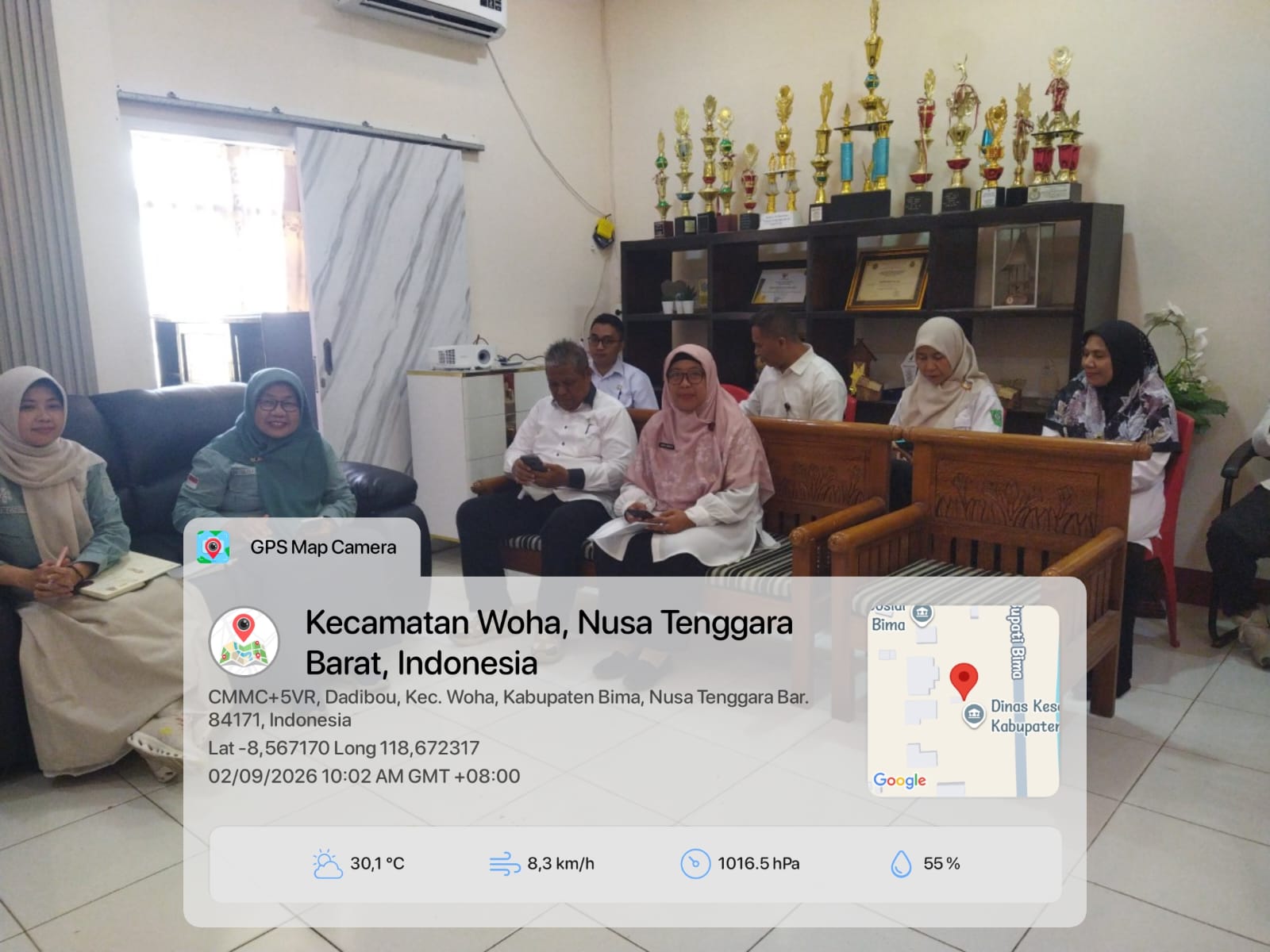 Tingkatkan Mutu Pelayanan, Dinas Kesehatan Kabupaten Bima Gelar Rapat Persiapan Kredensial Tenaga Kesehatan